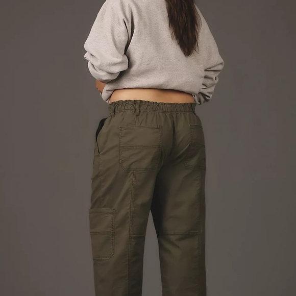 Pilcro Utility Drawstring Pocket Pants/Anthropologie/Size Large/New - Picture 7 of 15